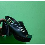 product_image_name-Layki-Ladies Beautiful Wedge Sandals -Black -3