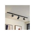 Generic 3-in-1 Adjustable LED Track Light Ceiling Spotlight – Black - image 2