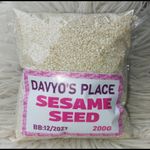 product_image_name-Davyo'splace-Organic White Sesame seed  - 200g-1