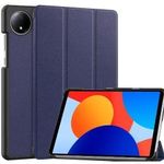 product_image_name-Generic-Smart Leather Case & Screen Protector For Xiaomi Redmi Pad SE 8.7 Inch - Black-1