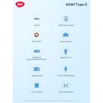 product_image_name-itel-It2167 Type-C Wireless FM 1'7 inch Display 1000mah Torch Black-5