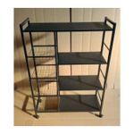 Generic 4-Tier Kitchen Trolley with Removable Veggie Basket - Kitchen Heavy Duty Storage Shelf - image 2