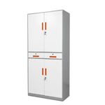 4-Door-Metal-Office-Storage-Cabinet-with-Drawers-Security-Locks