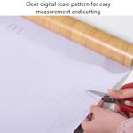 product_image_name-Generic-3M Waterproof Wall Sticker,Wood Grain PVC Self-Adhesive Wallpaper,Home Decor-8
