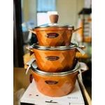 product_image_name-Generic-Set Of 3 Quality Granite Pots-2