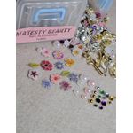 product_image_name-Generic-Rose Flower, Butterfly, sparkle nail charms-2