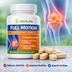 Great Full Motion Joint Support Tablets – 1500mg Glucosamine for Pain Relief & Flexibility (90 Tablets)