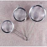 Generic Stainless steel food strainer/sieve -3 piece
