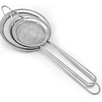Generic Stainless steel food strainer/sieve -3 piece - image 6