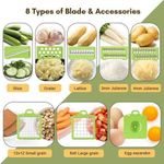 Generic 16 in 1 Vegetable Chopper/Cutter Multifunctional Vegetable chopper Dicer Slicer Grater - 16in1 - image 2
