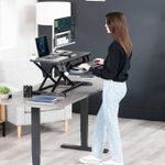 Generic Ergonomic sit stand workstation desk - image 3