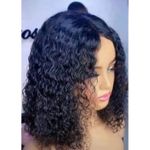 Affordable Water Wave Curly Hair Wig With Closure