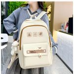 product_image_name-Arsuxeo-Student Five Piece Set Schoolbag  Large Capacity Backpack-3