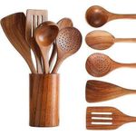 High Quality Non Stick Wooden Spoon Set