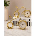 Zap Bicycle Clock - Endearing Decor/ Gift Set