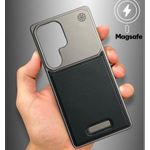 Samsung Galaxy S24 Ultra Premium Metallic Aero Flex Aluminum Leather Case