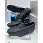 Clarks  Men’s Classic Leather Penny Strap Loafers – Black (ED66) - image 2
