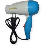 product_image_name-Nova-Compact 1000W Hair Dryer, Foldable Handheld Dryer for Home & Travel-1