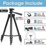 Generic 10in Dimmable Ring Light Tripod & 3120 Bluetooth Earbuds Combo - image 5