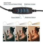 Generic 10in Dimmable Ring Light Tripod & 3120 Bluetooth Earbuds Combo - image 8