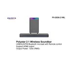Polystar 2.1 WIRELESS SOUNDBAR SYSTEM -120W - image 2