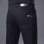 Quality Plain Black Jeans For Men