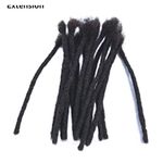 Generic 12" Dreadlocks Attachment  25 Pieces Full Head - image 6