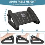 Generic Foot Rest, Adjustable Foot Rest for Under Desk, Ergonomic Foots Stool - image 3