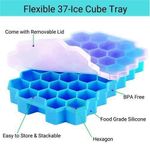 product_image_name-Generic-Silicone Flexible Ice Cube Maker With Lid Cover-2