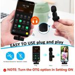 Generic For IPhone & Android + IOS Adapter Single Type-c Wireless Lapel Microphone - image 2