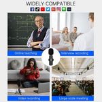 Generic For IPhone & Android + IOS Adapter Single Type-c Wireless Lapel Microphone - image 4