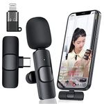 Generic For IPhone & Android + IOS Adapter Single Type-c Wireless Lapel Microphone - image 5