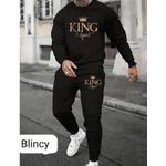Luxury design men polo and joggers