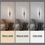 Generic Simple and Modern Led Wall Light, Length 50cm, 90-260V, Background Decorative Lighting - image 3