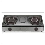 Boscon Auto Ignition Table Top Gas Cooker-2 Burner-Silver