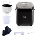 RAF New Modern Automatic Bread Baking Machine: 3-in-1 Home Bread Maker for Dough Kneading, Fermenting & Baking (Breadmaker) - 600W - image 2