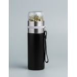 product_image_name-Generic-Portable Stainless Steel Thermos Bottle, Vacuum Thermos Bottle, Insulated Tea Seperation Thermos Cup -1