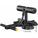 sit up bar with rope advanced model with triple suction for exercise pull up bar