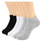 3pairs Black Knee High Sport Unisex Socks