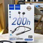 Recrsi 200 Hours Neckband Headphones - Long-Lasting Bluetooth Audio