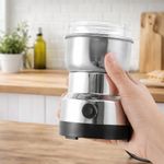 product_image_name-KITCHA-300ml Electric Grinder Stainless Steel Coffee & Spice Grinder – Silver-8