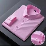 Quality Office Men's Plain Long Sleeve Shirts