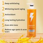 Zapzty Vitamin C + Alpha Arbutin Brightening & Radiant Exfoliating Shower Gel 750ml