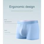 product_image_name-Fashion-Men Breathable Underwear Boxer Plain Pant Briefs 4Piece Set-3