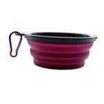 product_image_name-TD-Silicone Pet Collapsible Bowl - Purple-2