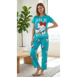Blue Long pants sleep set