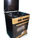 product_image_name-Nexus-  60X60 Modern kitchen wooden design all gas 4 euro burners standing gas cooker with inbuilt oven -5