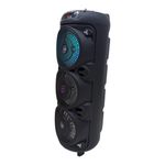 Avcrowns Triple 8 inches multimedia rechargeable Bluetooth speaker with 1 wireless mic remote control and 1 wire microphone - image 5