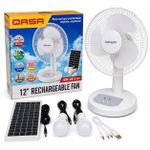 Gasa QASA 12 INCH RECHARGEABLE FAN