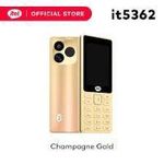 itel 5362, 2.8" Big Screen, 3 Sim, Opera Mini, Type C-Gold
